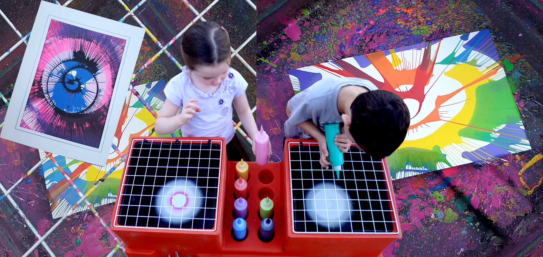Kids Spin-Art banner
