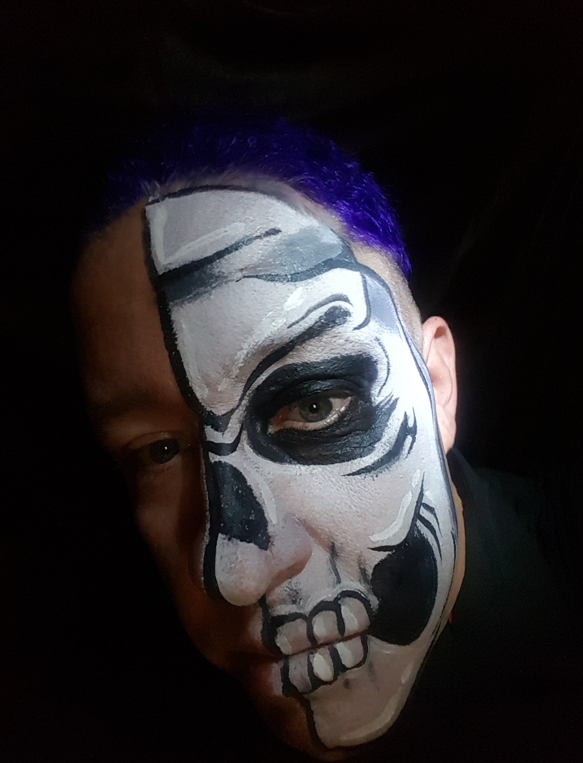 Skull Face Paint