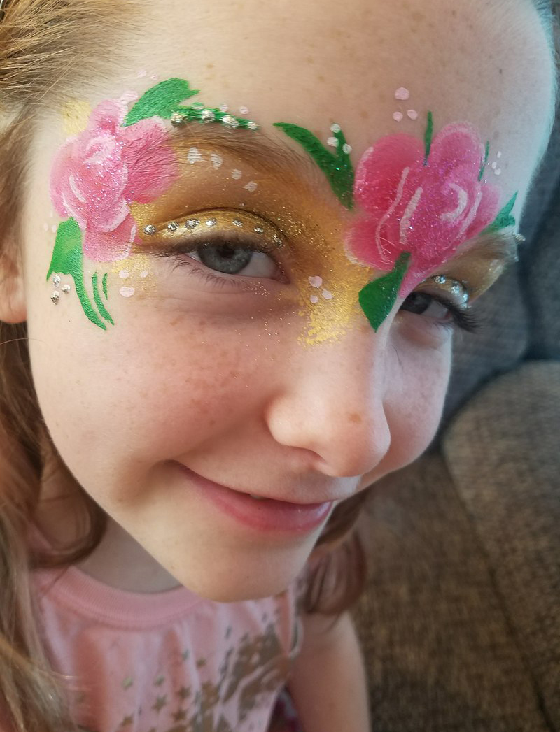 flower Face Paint